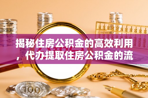 宿豫揭秘住房公积金的高效利用，代办提取住房公积金的流程与技巧