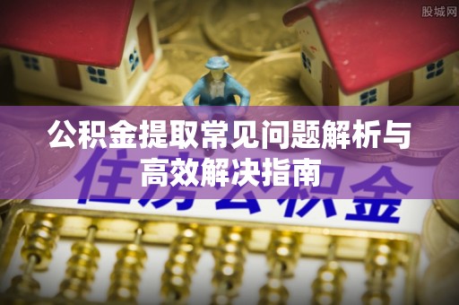 宿豫公积金提取常见问题解析与高效解决指南