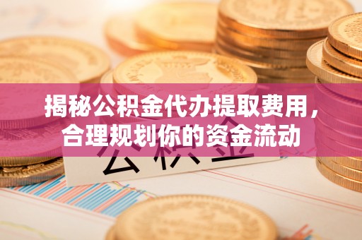 宿豫揭秘公积金代办提取费用，合理规划你的资金流动